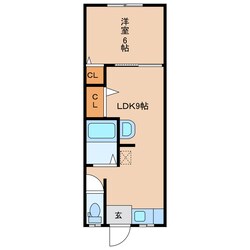 宮崎コーポの物件間取画像